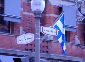 Québec histoire rue